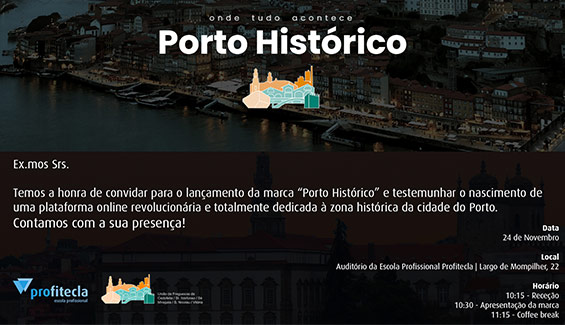Lançamento Marca Porto Histórico