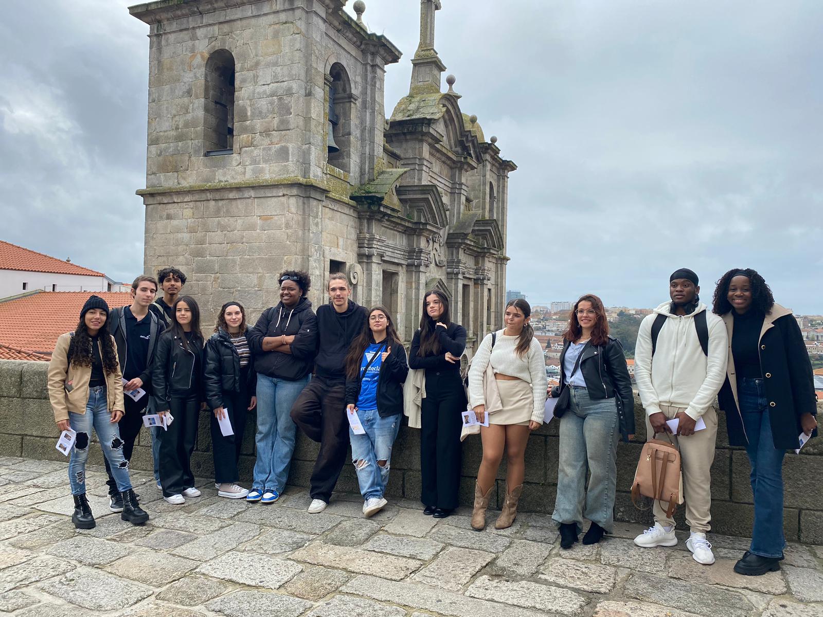 Alunos de Turismo do polo Porto recebem alunos do polo de Coimbra
