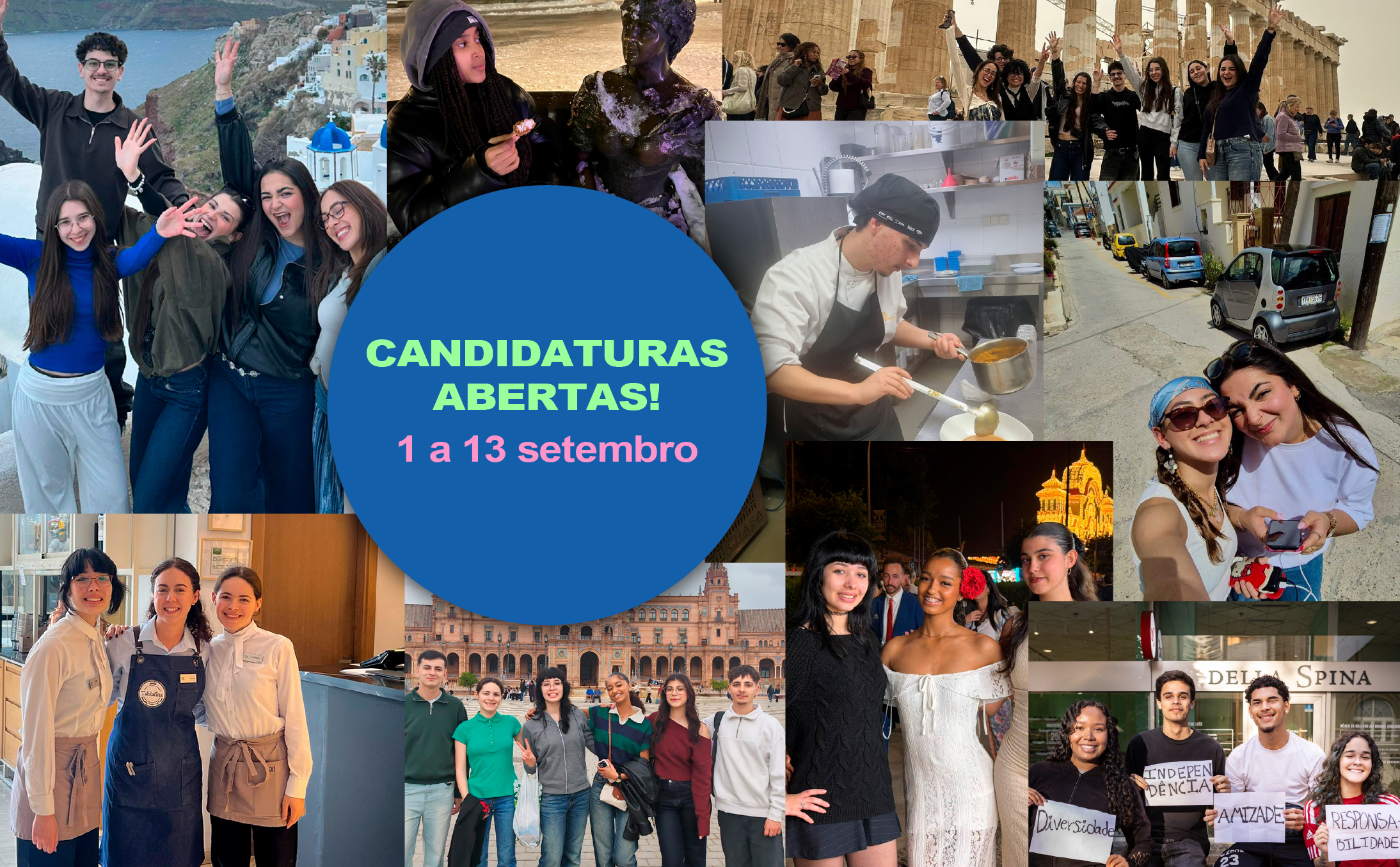 Candidaturas Erasmus abertas