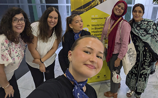 Alunos em destaque num evento internacional